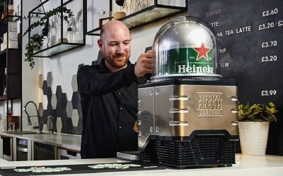 Heineken lança ‘Nespresso de cerveja’ que pode servir 8 litros por cápsula