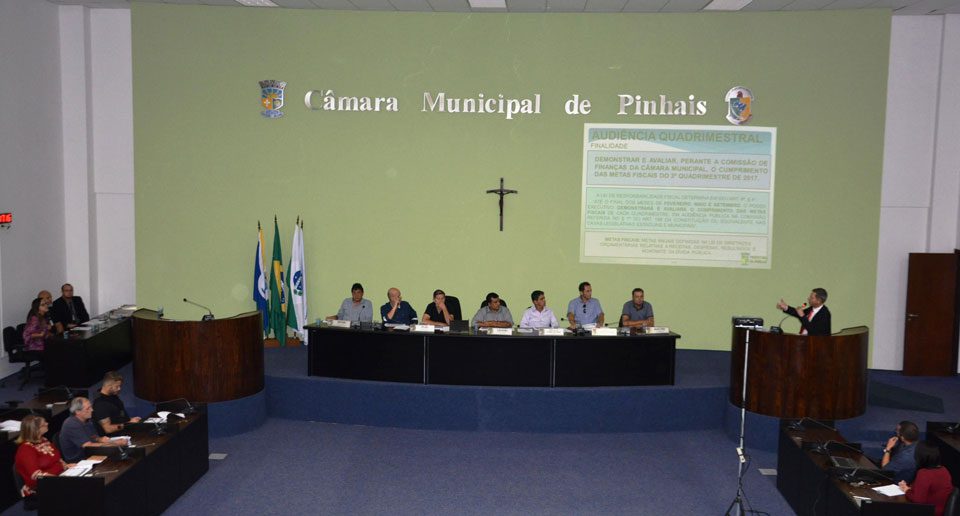 Audiência de Prestação de Contas será realizada no próximo dia 14 em Pinhais