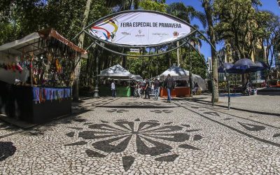 Feiras da Primavera das praças Osório e Santos Andrade começam no sábado