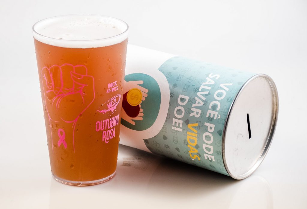 Outubro Rosa - Way Beer 1 Copo Outubro Rosa Way Beer