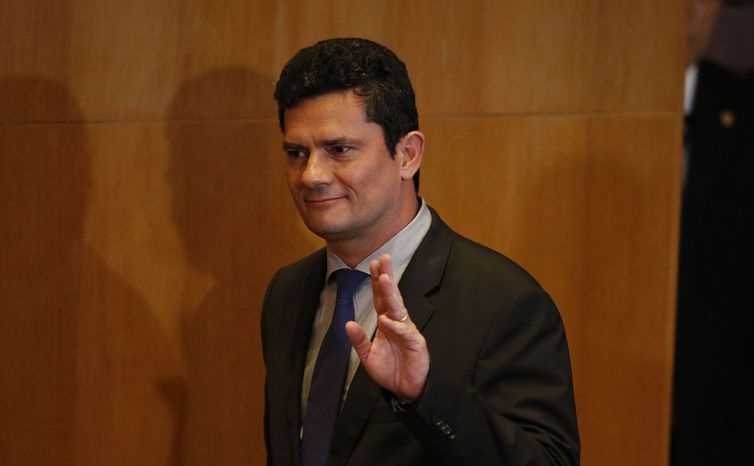 Entrevista coletiva com o juiz Sérgio Moro