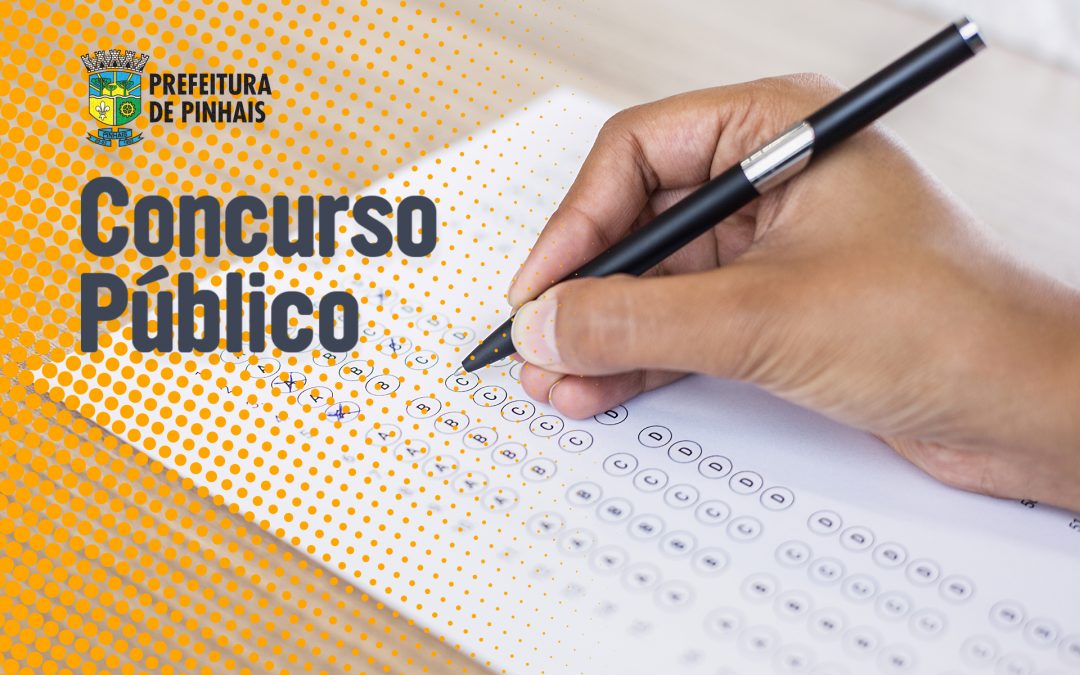 Encerram nesta quarta-feira (4) as inscrições para concurso da Prefeitura de Pinhais