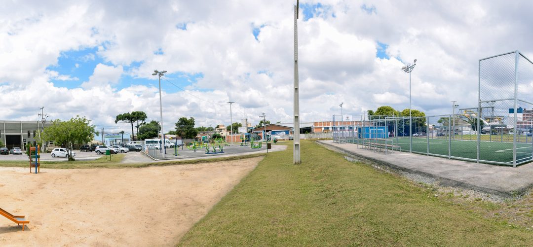 Prefeitura inaugura nova área de lazer em Pinhais