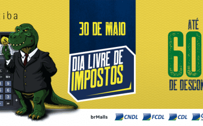 Shopping Curitiba adere ao Dia Livre de Impostos e oferece desconto aos consumidores