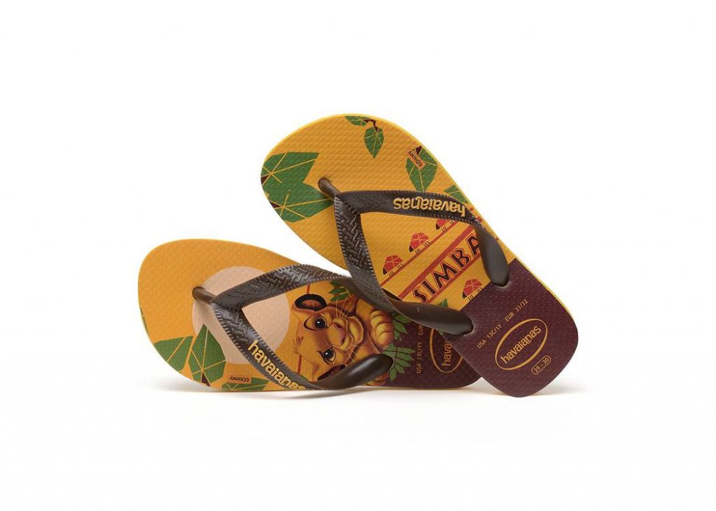 havaianas rei leao simba