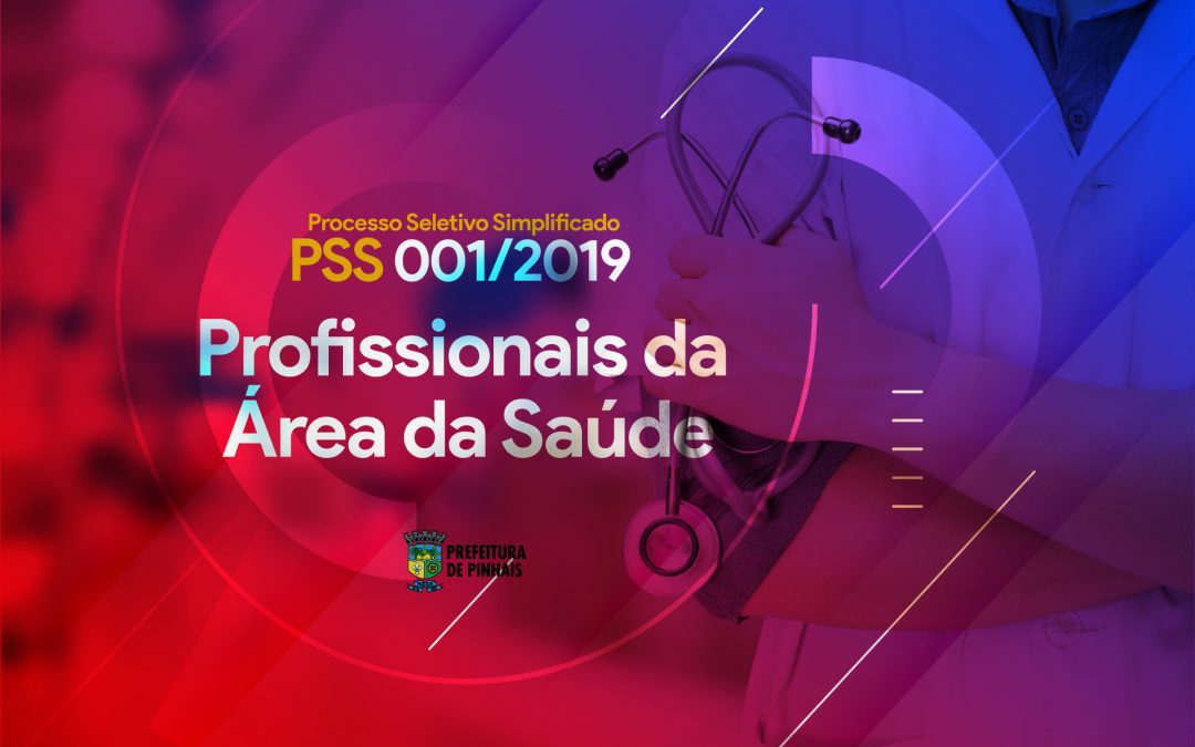 Processo seletivo vai contratar profissionais para área da saúde