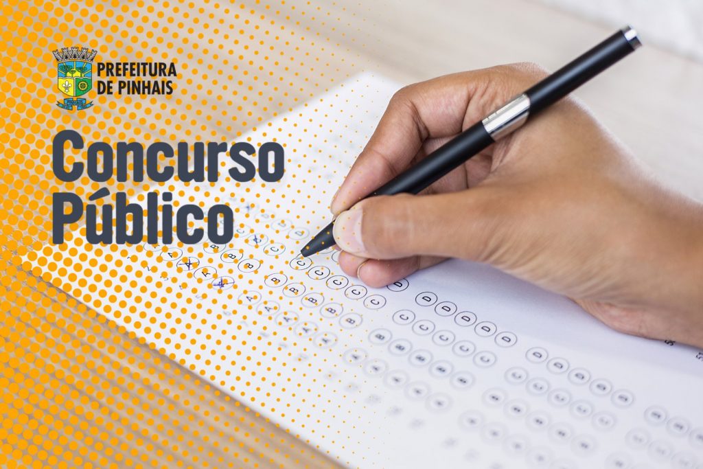 Encerram nesta quarta-feira (4) as inscrições para concurso da Prefeitura de Pinhais 1 concurso publico pinhais