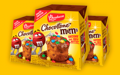 Bauducco lança edição limitada de Chocottone M&M’s