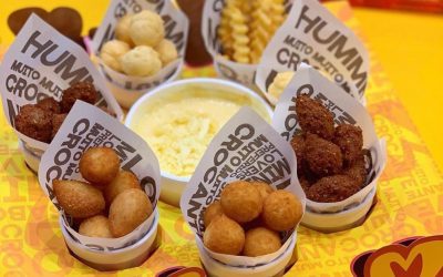 Coxinha lovers lança fondue de queijo com mini salgadinhos