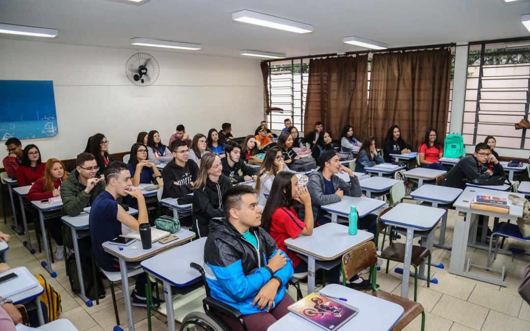 Matrículas para a rede estadual começam nesta segunda-feira