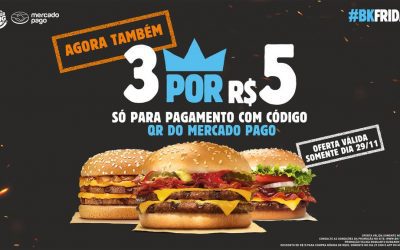 ACHOU QUE O BURGER KING® IA DEIXAR BARATO? ACERTOU!