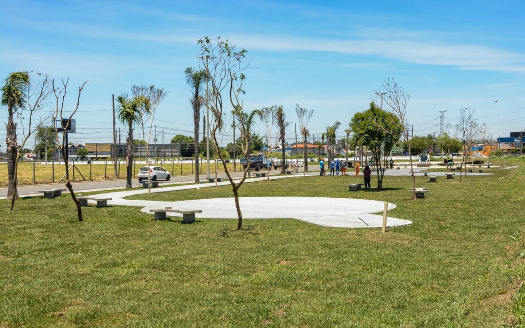 Novo parque de Pinhais terá espaço exclusivo para cães.