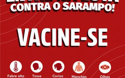 Já são 10 os casos de sarampo confirmados em Pinhais
