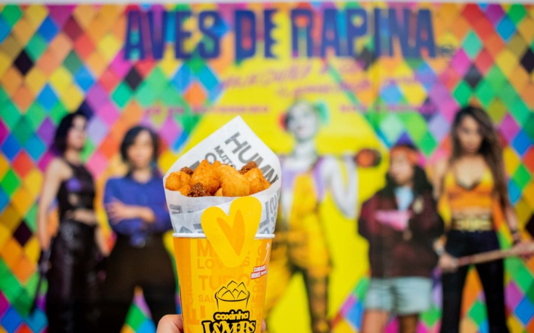 Coxinha Lovers distribui convites gratuitos para o filme Aves de Rapina, em Curitiba