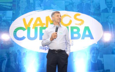 Luizão Goulart reúne mais de mil pessoas e lança pré-candidatura a prefeito de Curitiba