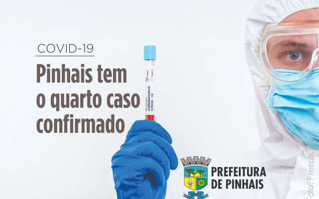 Pinhais confirma mais um caso de Covid-19