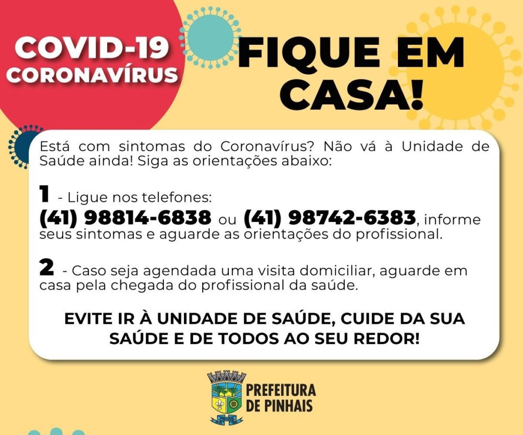 fique em casa
