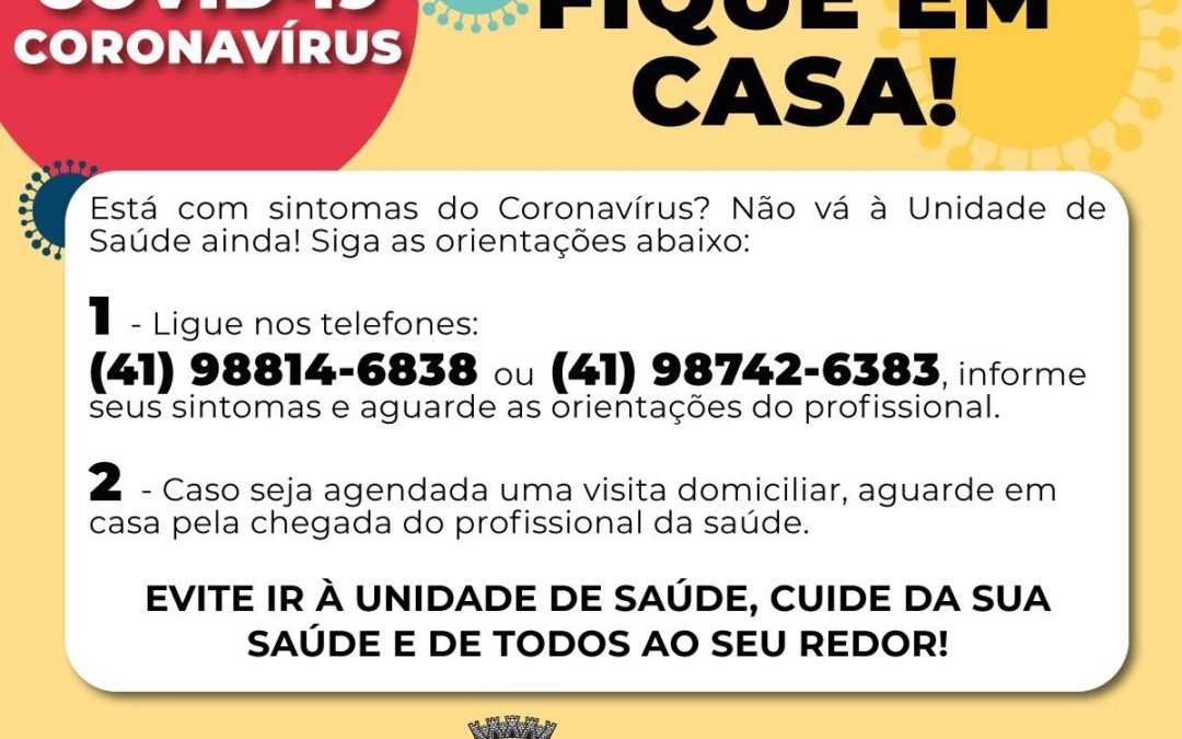 Canal exclusivo para sanar dúvidas sobre Coronavírus está disponível para a população de Pinhais