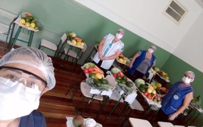 Escolas estaduais se organizam para entrega da merenda