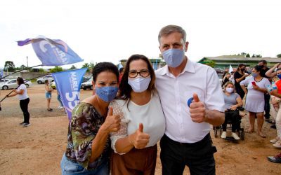 Marli Paulino (PSD) é Reeleita prefeita de Pinhais