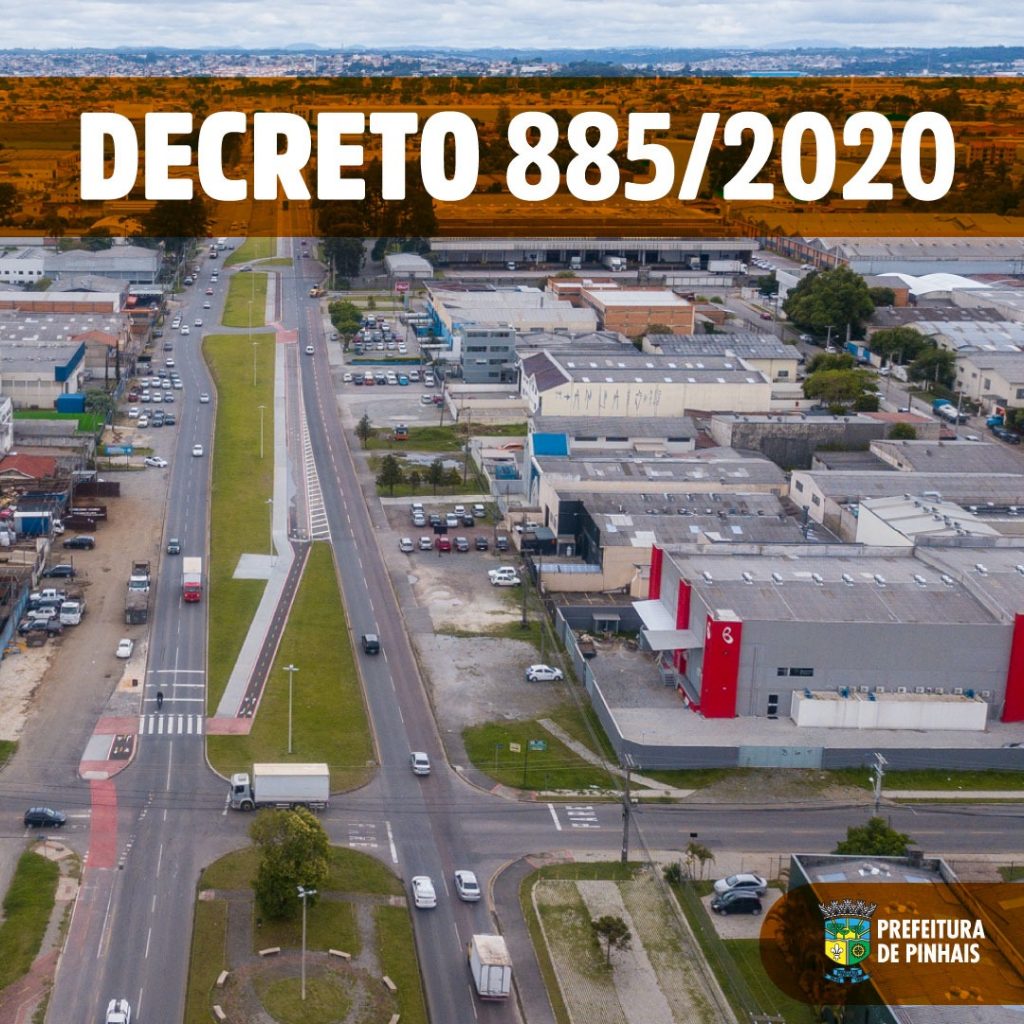 Prefeitura de Pinhais anuncia novas medidas para reduzir disseminação do Coronavírus 1 novo decreto pinhais