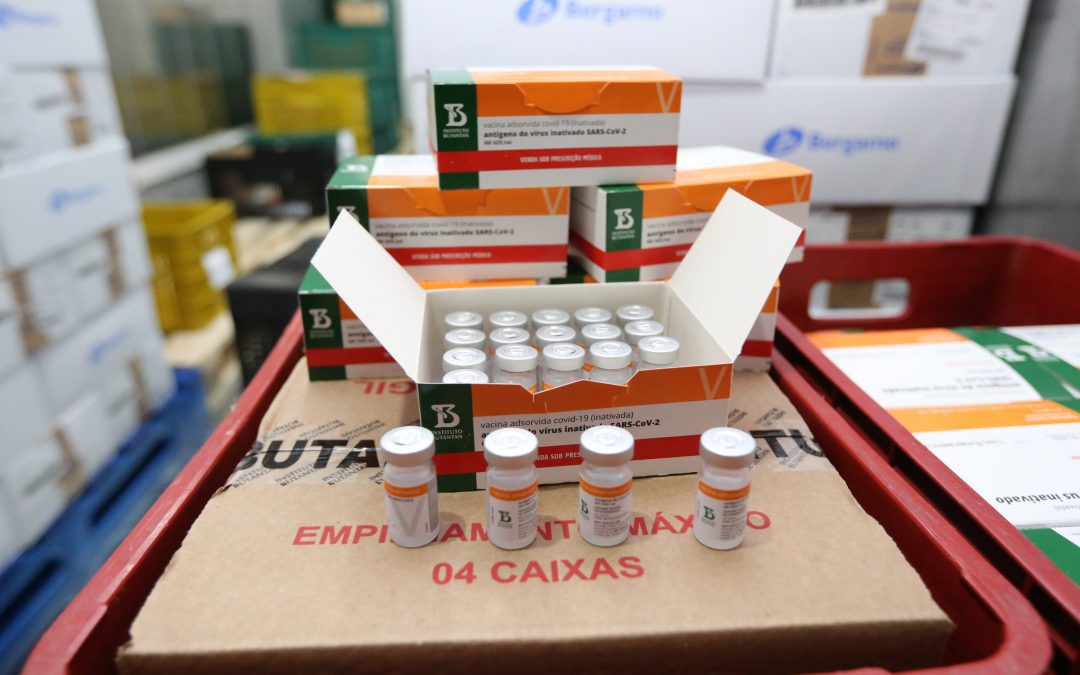 Novo lote da vacina CoronaVac chega ao Paraná