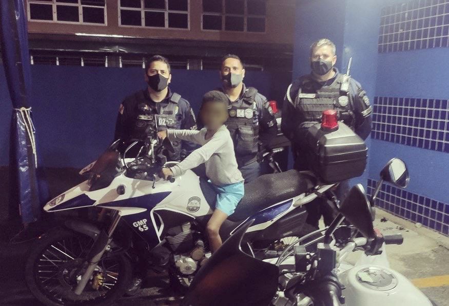 Guarda Municipal encontra menino autista que estava desaparecido 1 WhatsApp Image 2021 03 08 at 13 47 12