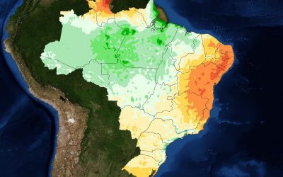 Muita chuva entre Santa Catarina e Paraná