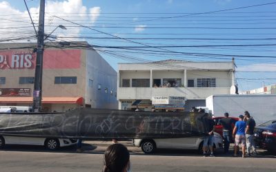 Comerciantes de Pinhais fazem protesto contra o “Lockdown”