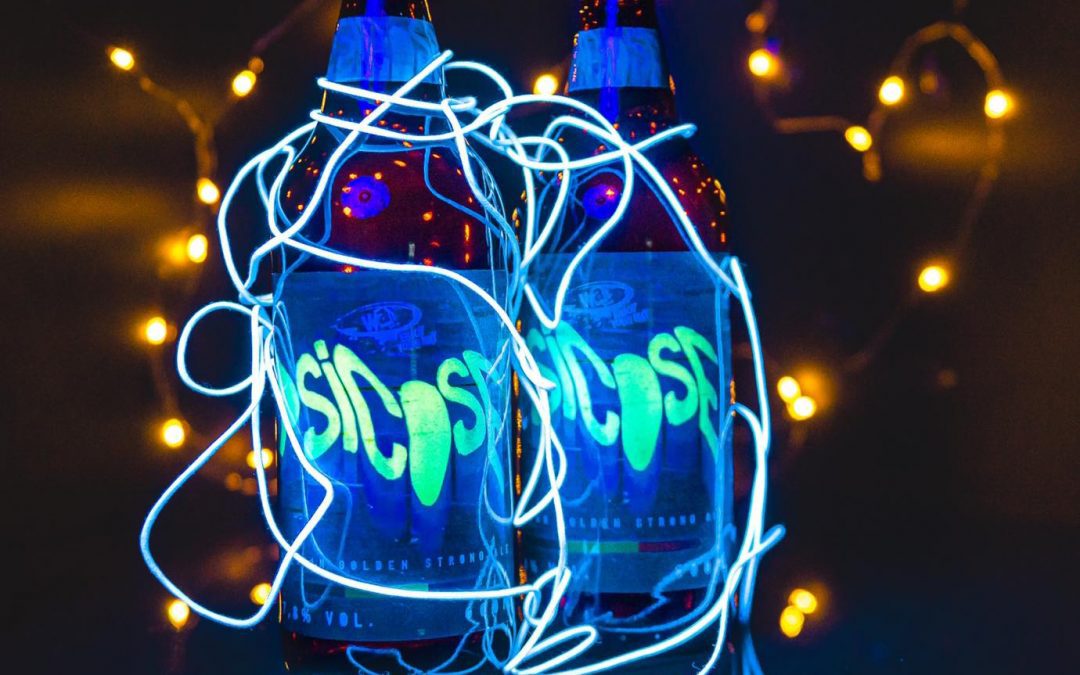 Way Beer lança no rótulo, Psicose