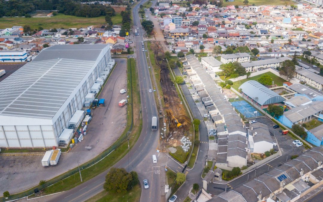 Seguem as duas obras de duplicação da Avenida Maringá