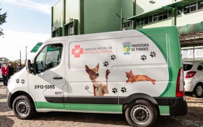 Pinhais agora tem Unidade Móvel de Proteção Animal
