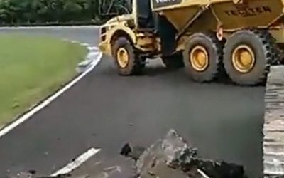Após suspensão de liminar, demolição do Autódromo de Pinhais é retomada
