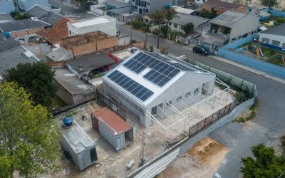 Construção da capela mortuária no Jardim Cláudia entra em fase de acabamento￼