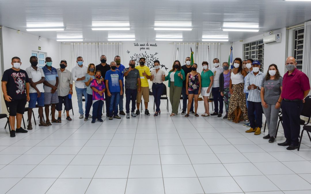 Reunião com moradores apresenta pavimentação na Rua Rio Pelotas