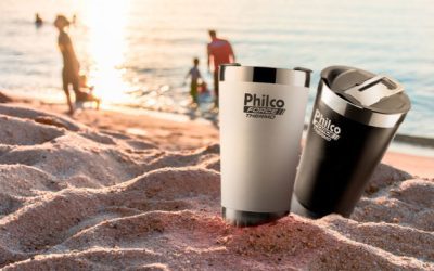 Philco lança copos térmicos que mantém a bebida gelada por 20 horas
