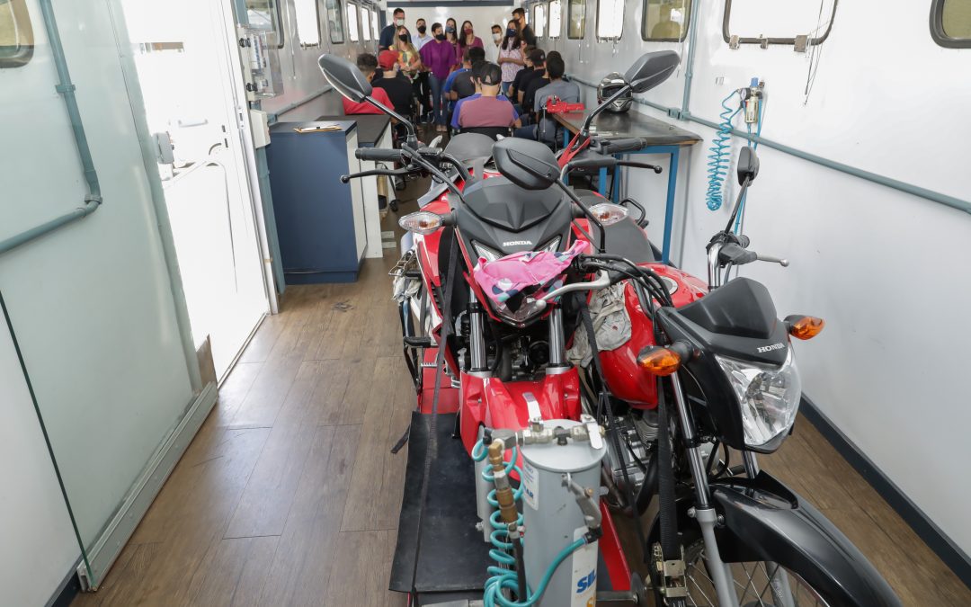 Curso de mecânica de motos é iniciado em Pinhais