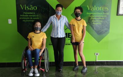 Paratletas do Instituto Reagir são convocadas para a Seleção Brasileira de Natação Sub 20