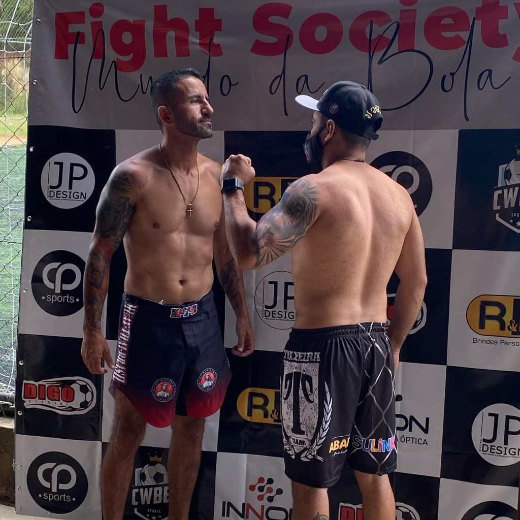 Sábado tem Fight Society, e tem lutador de Pinhais na disputa 2 fabio kamoha jean carlo 1