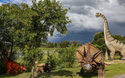 Últimos dias para visitar o Parque dos Dinossauros em Pinhais