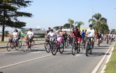 Prefeitura de Pinhais promove nova edição do Passeio Ciclístico no domingo