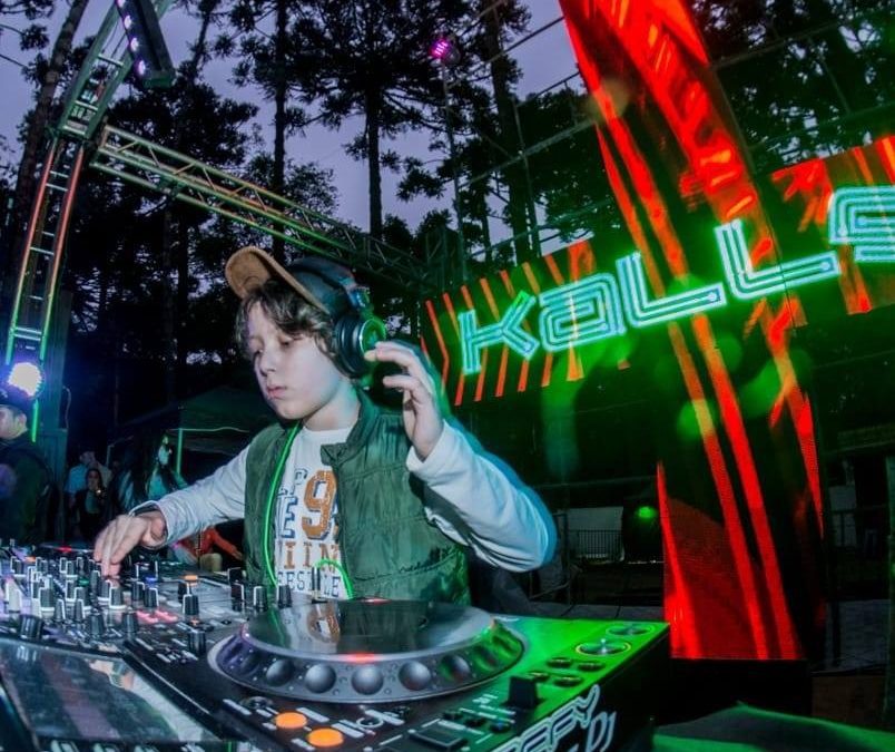 De Pinhais para o mundo, DJ Kallel é revelação da música eletrônica com apenas 13 anos