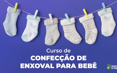 Prefeitura de Pinhais abre inscrições para curso de confecção de enxoval para bebê nesta quarta-feira (11)