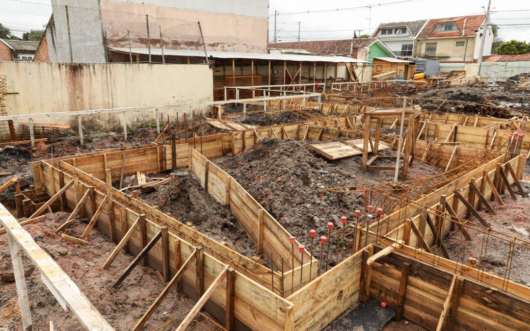 Construção da Escola Maria Cappellari segue em ritmo acelerado