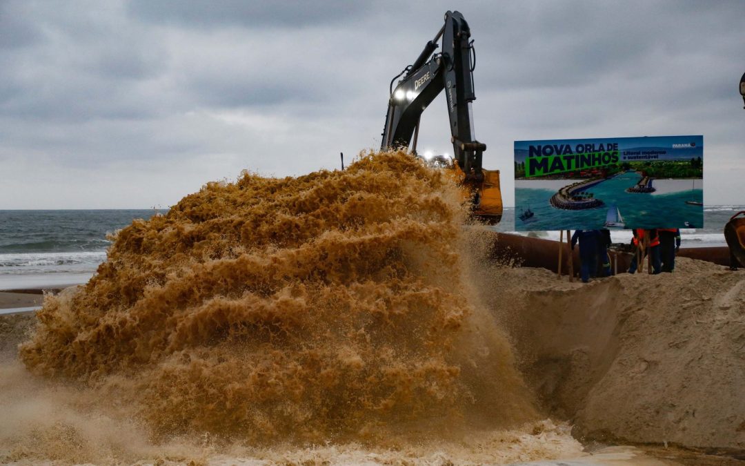 Governador autoriza início das obras de dragagem e revitalização de Matinhos