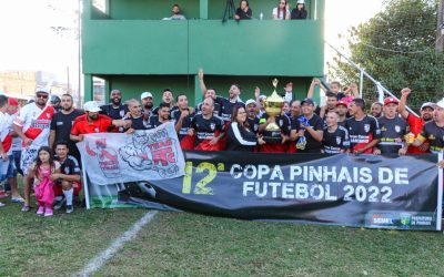 XII Copa Pinhais de Futebol chega ao fim com os campeões das Séries Prata e Ouro