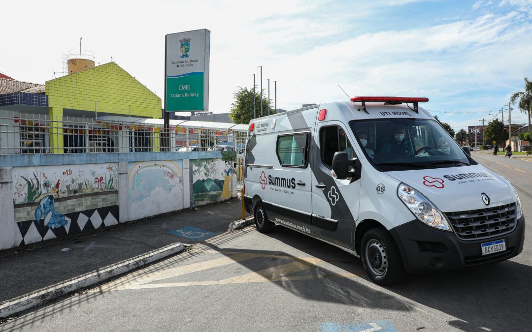 Escolas e cmeis de Pinhais contam com serviço exclusivo de emergência médica