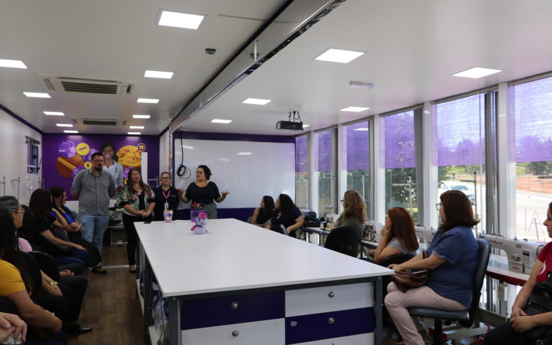 Curso de Corte e Costura Industrial iniciou suas aulas na última quarta-feira (26)