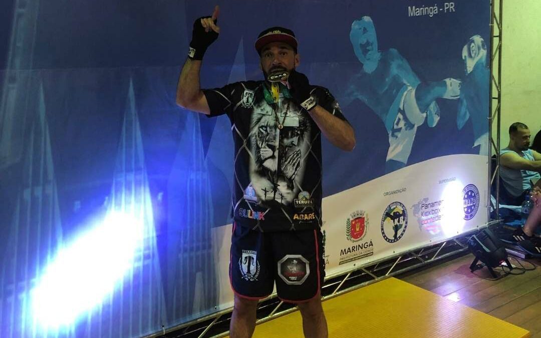 Atleta de Pinhais é convocado para a Seleção brasileira de kickboxing para disputar o Panamericano