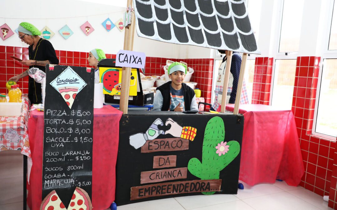 Feira da Criança Empreendedora levou a comunidade para dentro das escolas